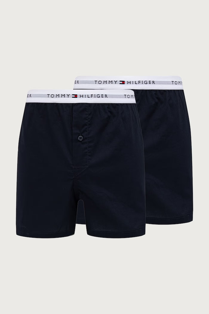 Tommy Hilfiger boxerky pánské bavlněné 2-pack černá UM0UM03871
