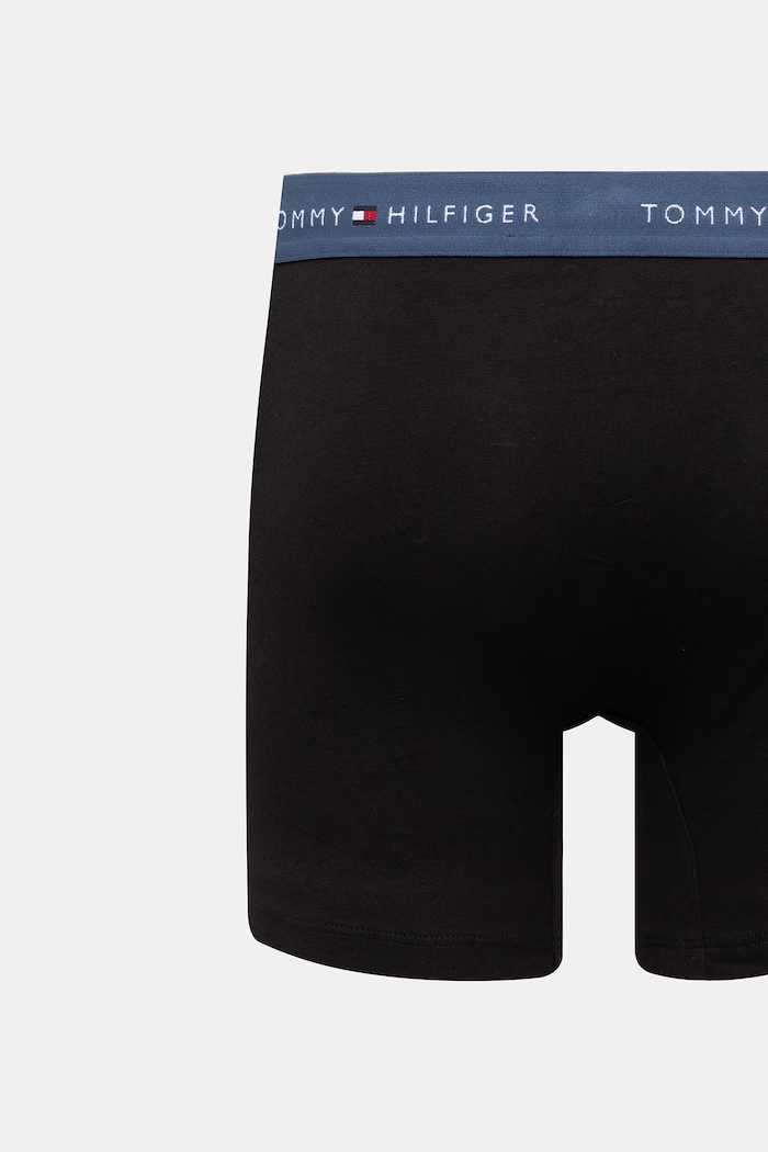 Tommy Hilfiger pánske bavlnené boxerky s elastanom 3-pak UM0UM03874 čierna