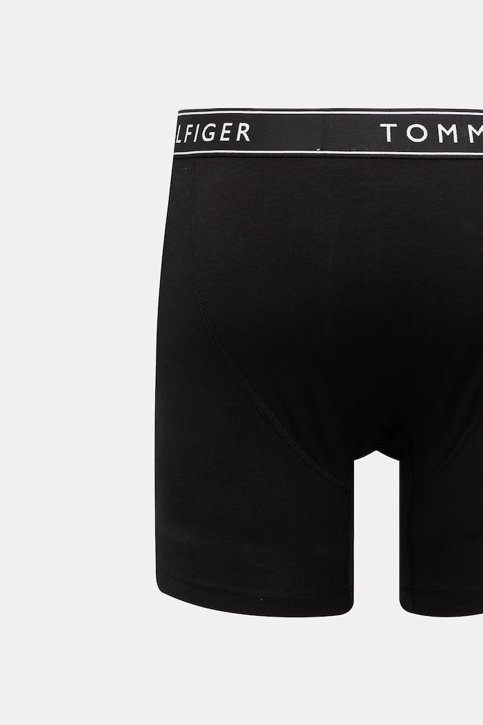 Oblečenie Tommy Hilfiger boxerky pánske bavlnené s elastanom 2-pak UM0UM03879 čierna