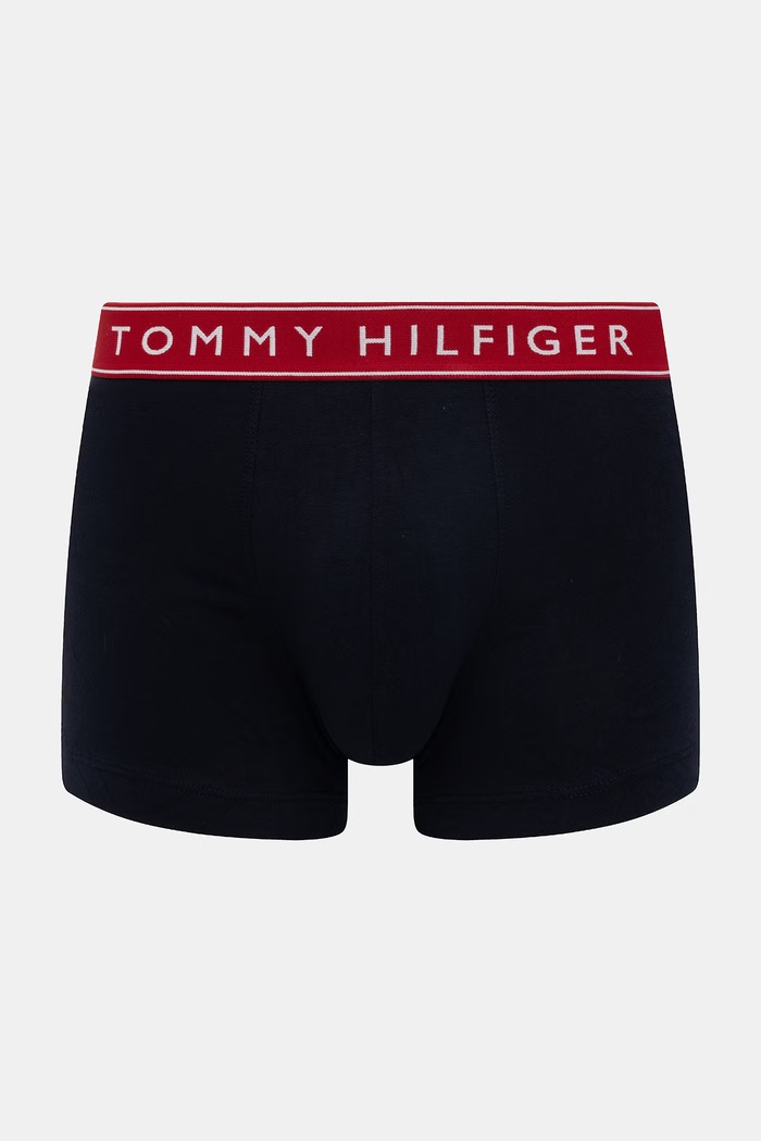 Oblečenie Tommy Hilfiger boxerky pánske s bavlnou 3-pak UM0UM03881 čierna