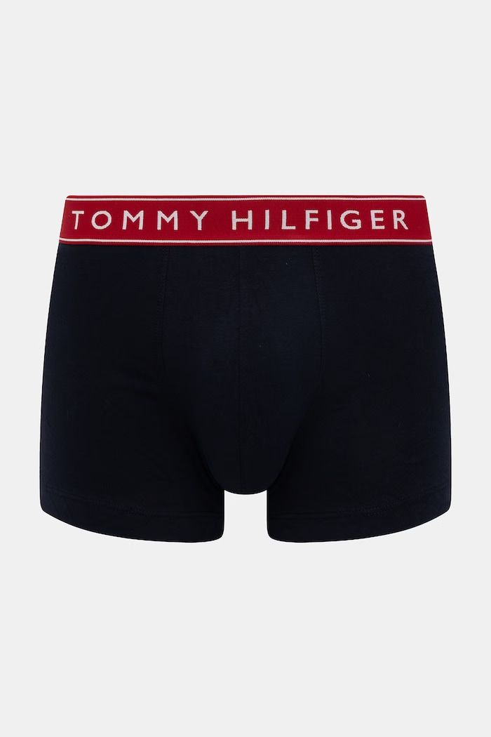 Oblečenie Tommy Hilfiger boxerky pánske s bavlnou 3-pak UM0UM03881 čierna