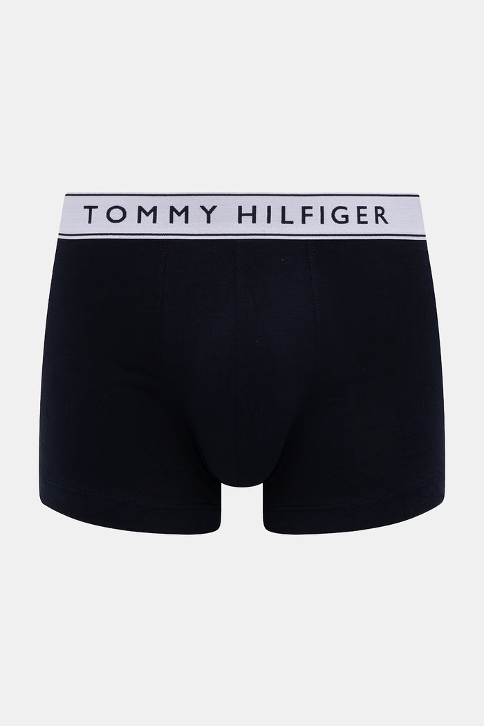 Tommy Hilfiger boxerky pánske s bavlnou 3-pak čierna UM0UM03881