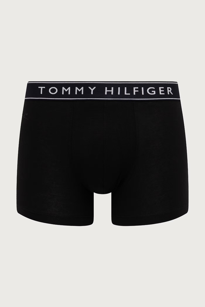 Bokserki męskie z bawełną 3-pack Tommy Hilfiger UM0UM03881 czarny