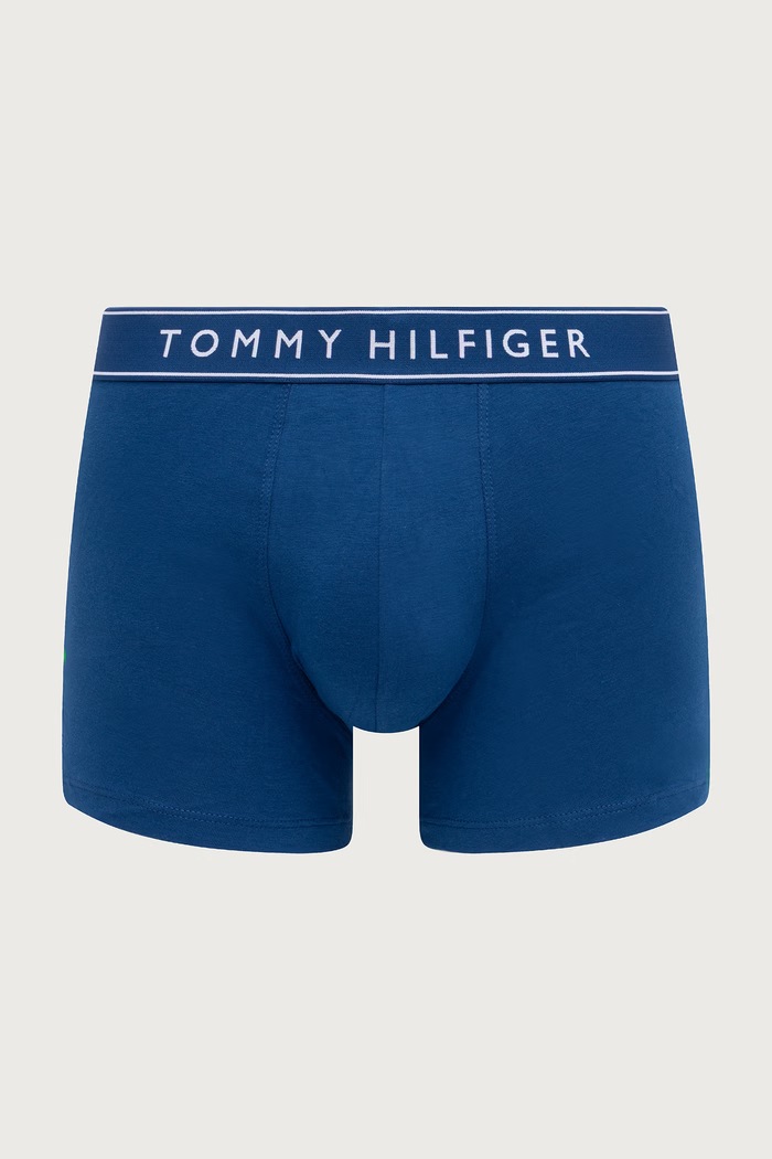 Tommy Hilfiger Bokserki dopasowane męskie 3-pack UM0UM03882 granatowy SS26