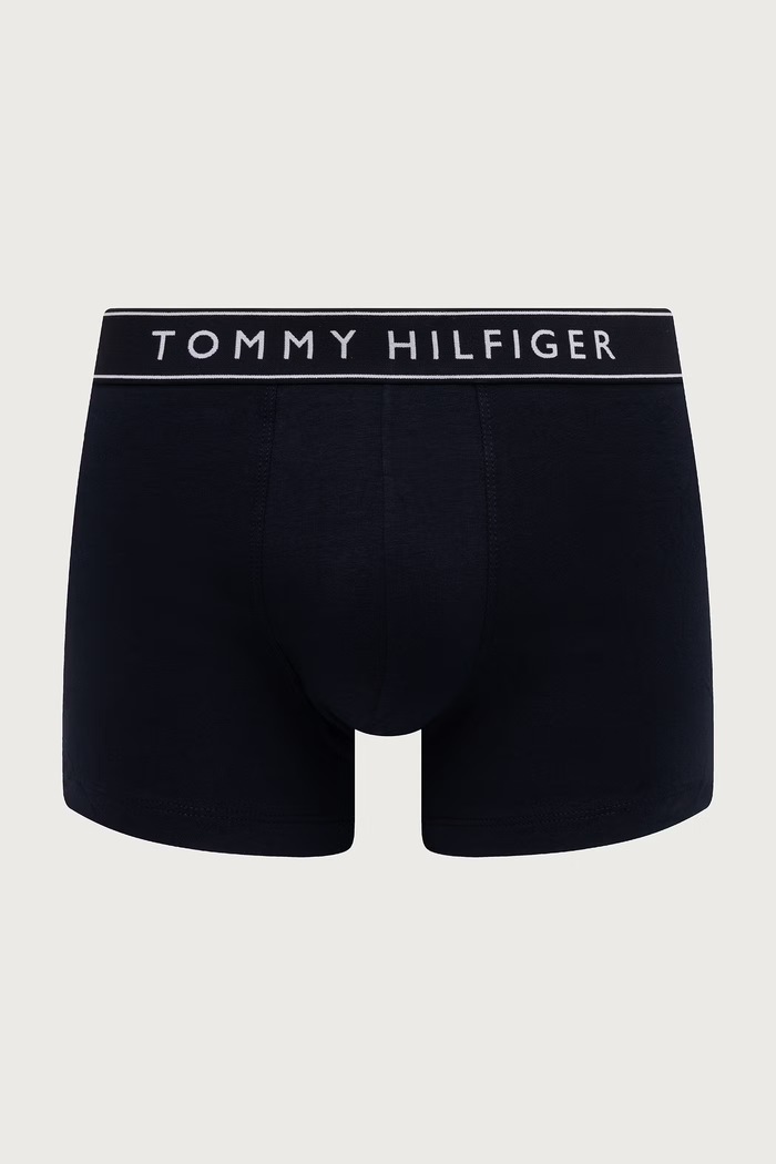 Odzież Tommy Hilfiger Bokserki dopasowane męskie 3-pack UM0UM03882 granatowy