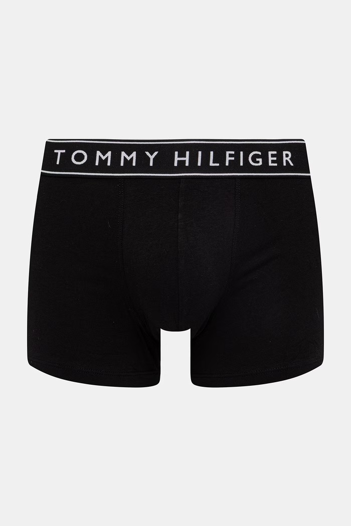 Oblečenie Tommy Hilfiger priliehavé boxerky pánske 3-pak UM0UM03882 čierna