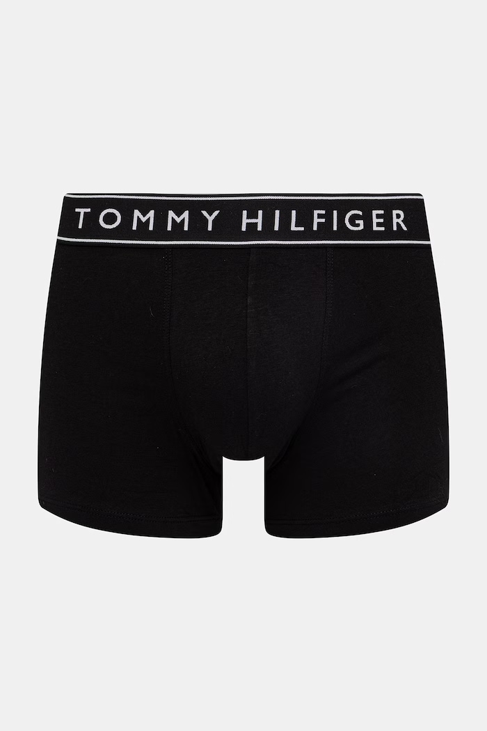 Oblečenie Tommy Hilfiger priliehavé boxerky pánske 3-pak UM0UM03882 čierna