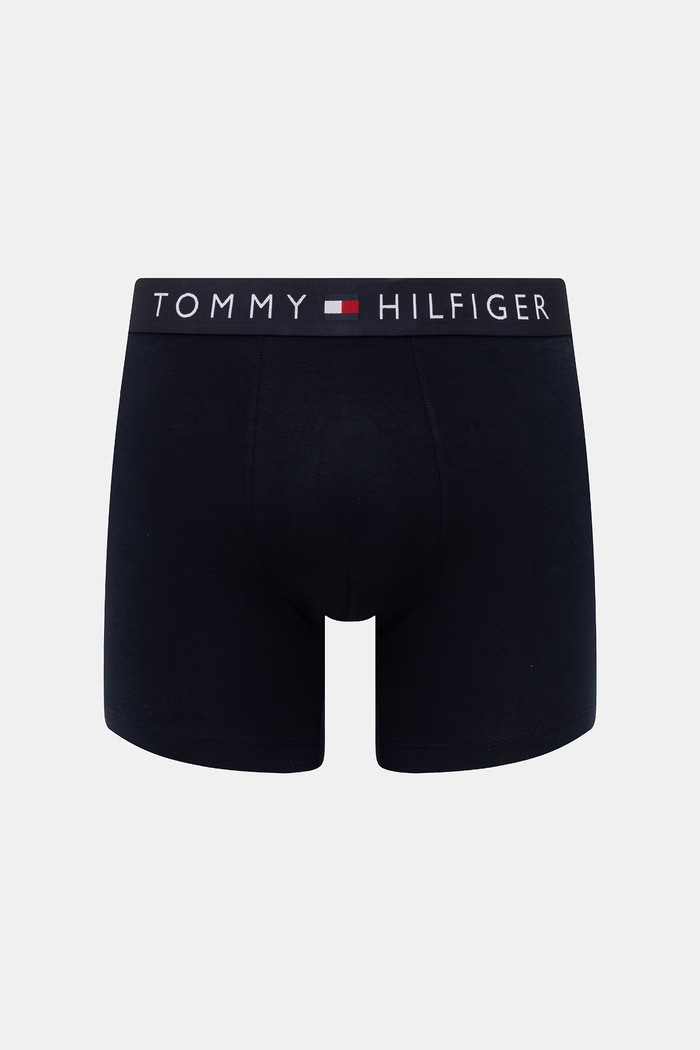 Tommy Hilfiger boxeri bărbați din bumbac cu elastan pachet de 3 UM0UM03883 bleumarin SS26