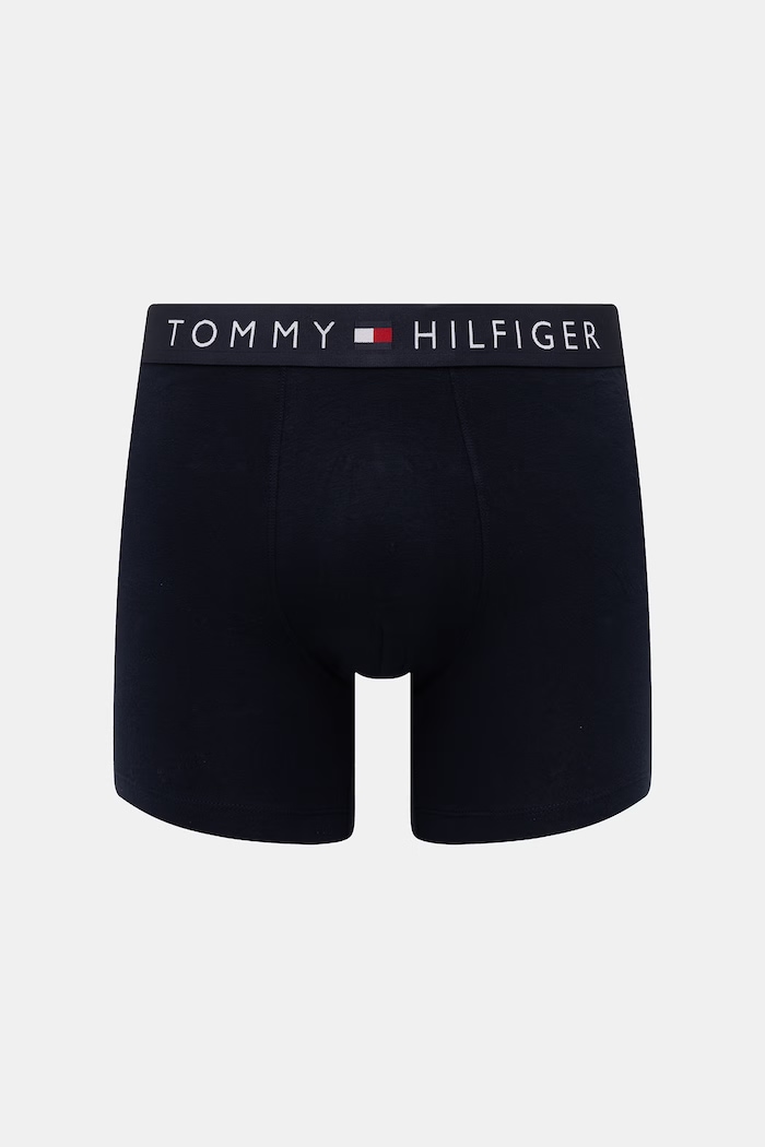 Tommy Hilfiger boxeri bărbați din bumbac cu elastan pachet de 3 UM0UM03883 bleumarin SS26