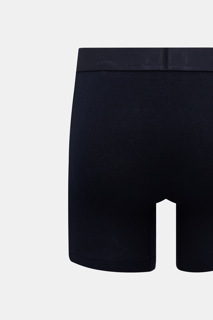 Îmbrăcăminte Tommy Hilfiger boxeri bărbați din bumbac cu elastan pachet de 3 UM0UM03883 bleumarin