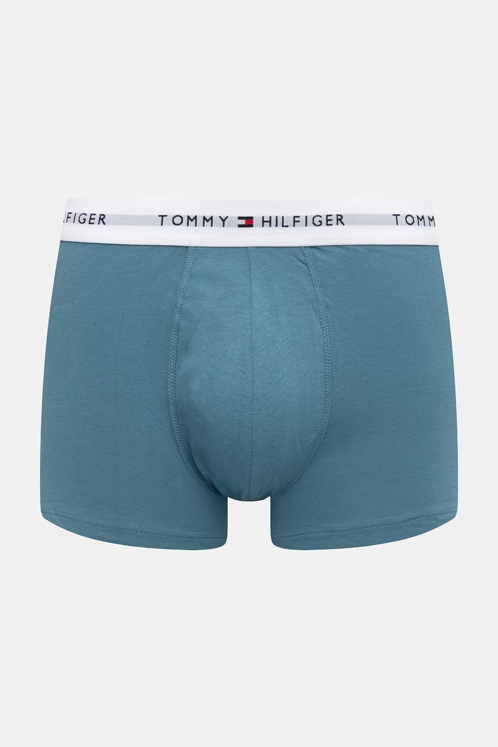 Îmbrăcăminte Tommy Hilfiger Boxeri bărbați bumbac cu elastan pachet de 3 UM0UM03889 rosu