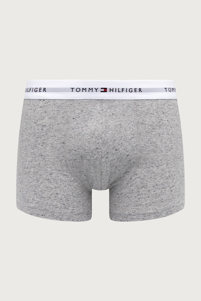Tommy Hilfiger Bokserki męskie bawełniane z elastanem 3-pack UM0UM03889 czarny SS26