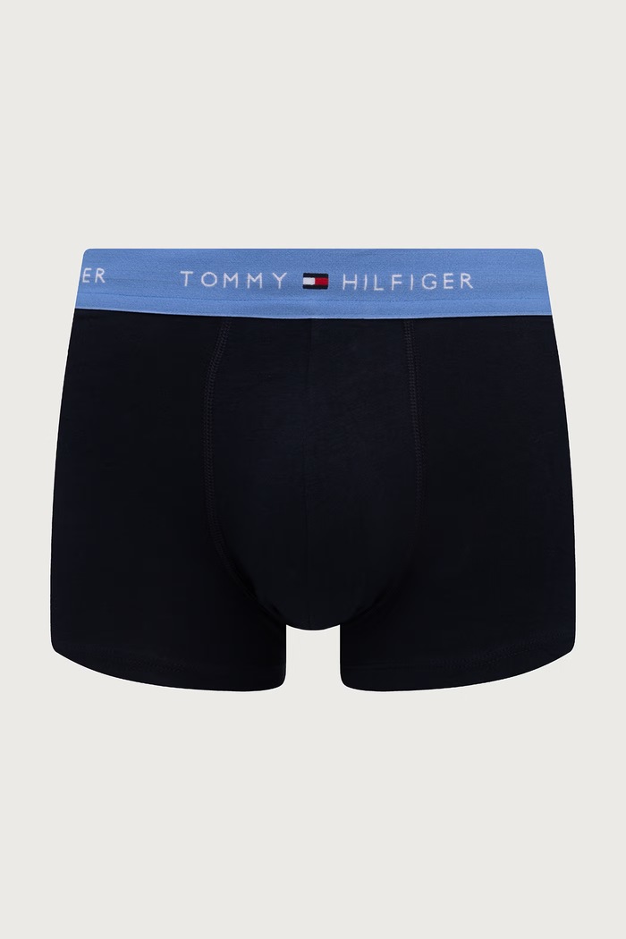 Tommy Hilfiger bokserice za muškarce od pamuka s elastanom 3-pack UM0UM03890 mornarsko plava SS26