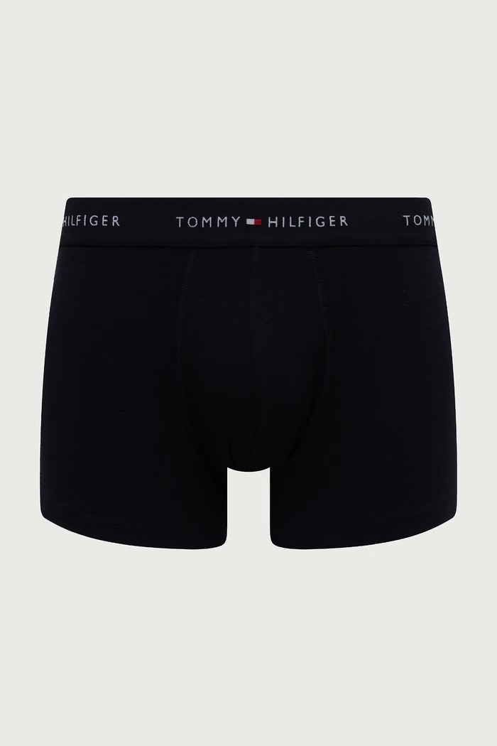 Tommy Hilfiger Boxer da uomo in cotone con elastan pacco da 3 UM0UM03890 blu navy SS26