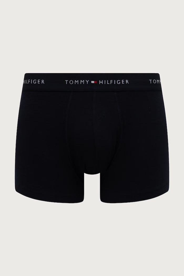 Tommy Hilfiger Boxer da uomo in cotone con elastan pacco da 3 UM0UM03890 blu navy SS26