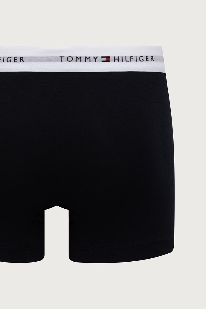 Tommy Hilfiger Boxer da uomo in cotone con elastan pacco da 3 UM0UM03890