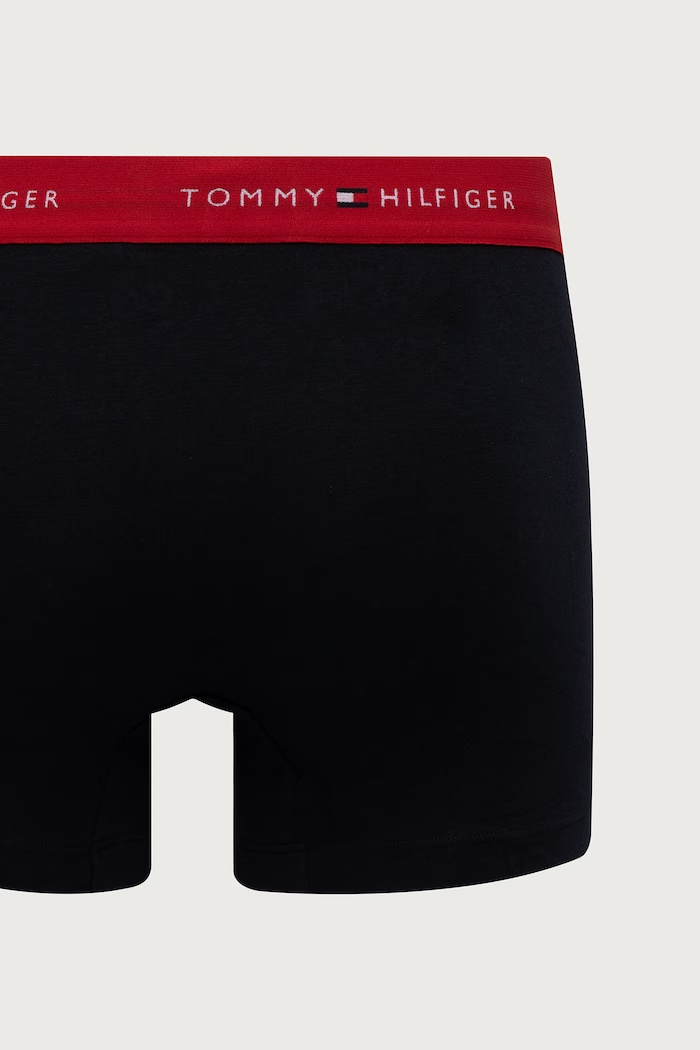 Tommy Hilfiger Boxer da uomo in cotone con elastan pacco da 3 UM0UM03890