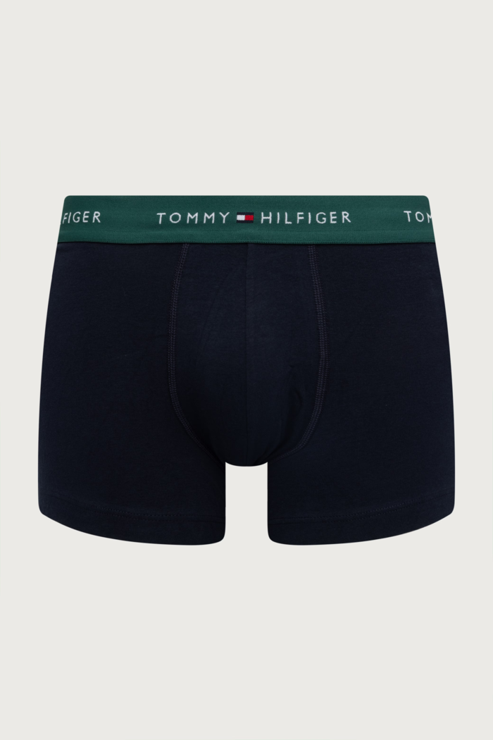 Tommy Hilfiger Bokserki męskie bawełniane z elastanem 3-pack UM0UM03890 granatowy SS26