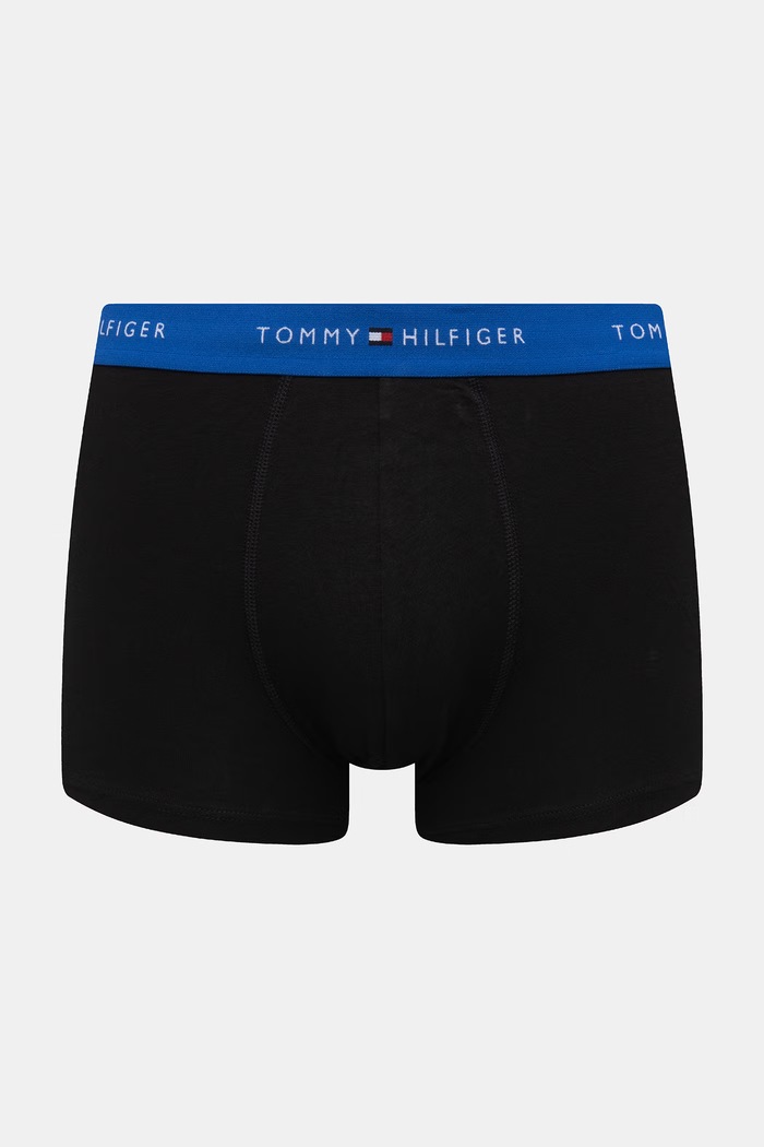 Îmbrăcăminte Tommy Hilfiger Boxeri bărbați din bumbac cu elastan pachet de 3 UM0UM03890 negru