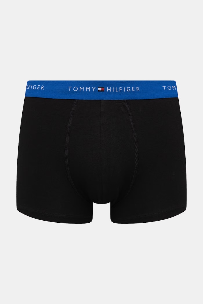 Îmbrăcăminte Tommy Hilfiger Boxeri bărbați din bumbac cu elastan pachet de 3 UM0UM03890 negru