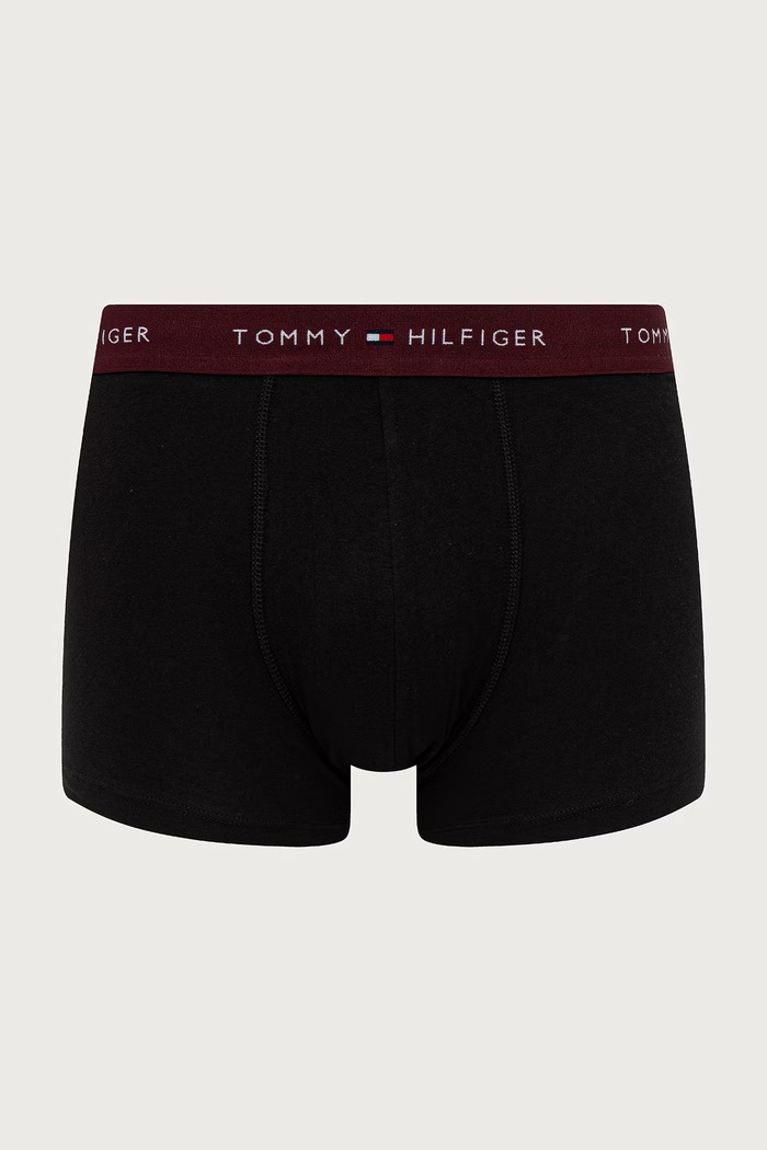 Tommy Hilfiger Μποξεράκι ανδρικό βαμβακερό με ελαστάν 3-pack UM0UM03890 μαύρο SS26