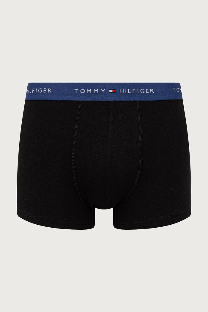 Μποξεράκι ανδρικό βαμβακερό με ελαστάν 3-pack Tommy Hilfiger UM0UM03890 μαύρο