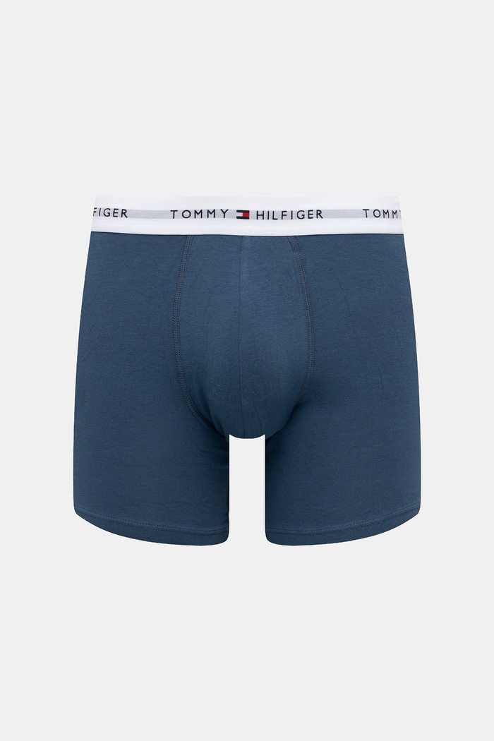 Tommy Hilfiger boxeri pentru bărbați, cu bumbac pachet de 3 UM0UM03892 bleumarin SS26