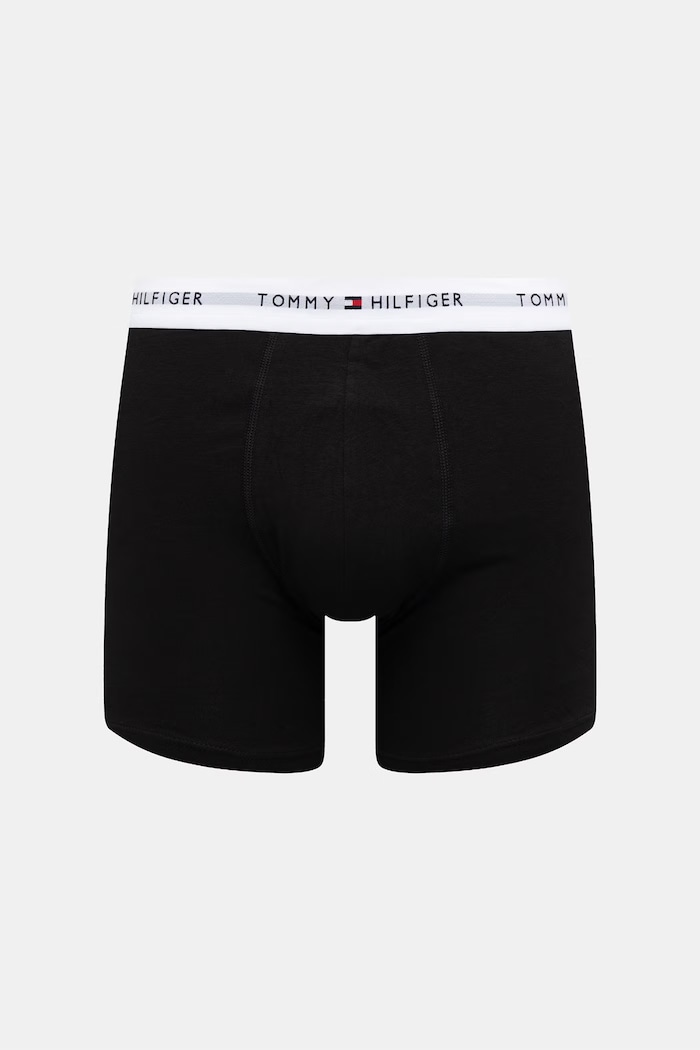 Tommy Hilfiger boxeri pentru bărbați, cu bumbac pachet de 3 bleumarin UM0UM03892