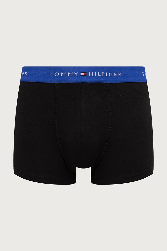 Tommy Hilfiger bokserki dopasowane męskie bawełniane z elastanem 5-pack UM0UM03893 czarny SS26