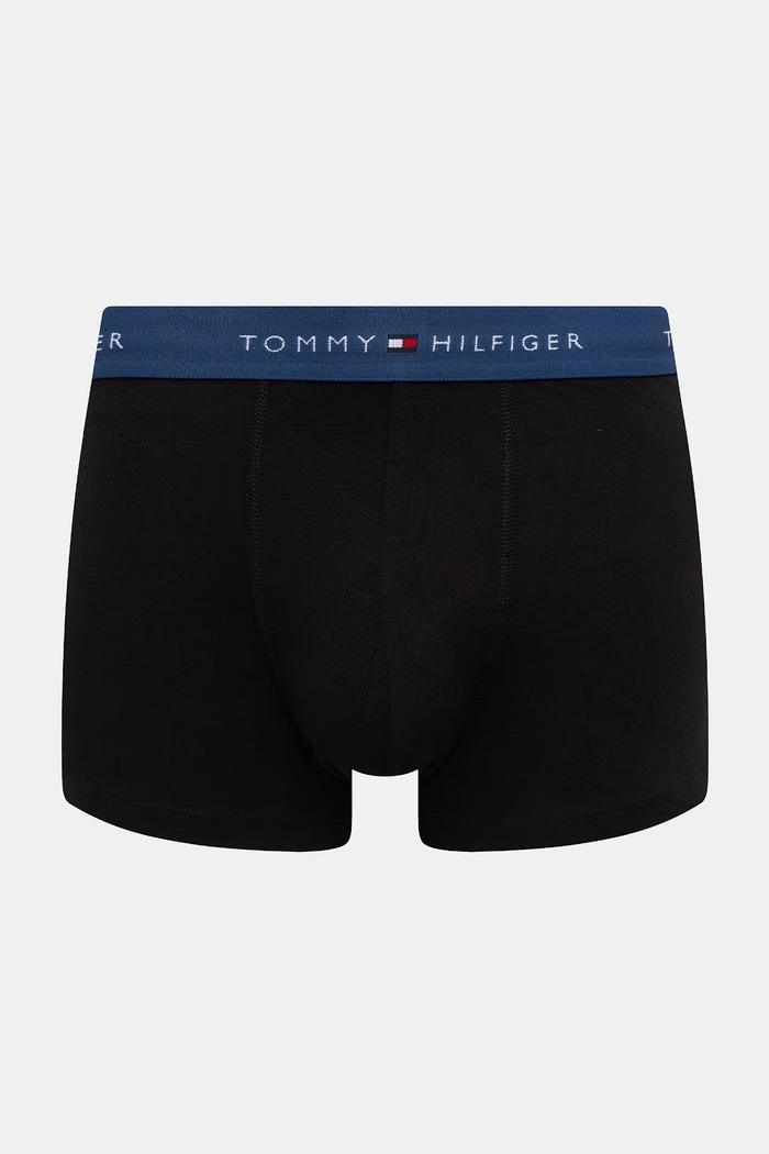Oblečenie Tommy Hilfiger Priliehavé boxerky pánske bavlnené s elastanom 7-pack UM0UM03895 čierna