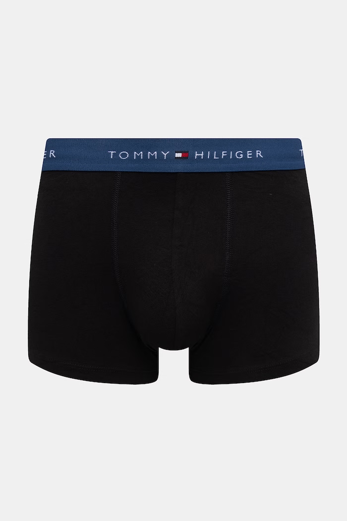 Oblečenie Tommy Hilfiger Priliehavé boxerky pánske bavlnené s elastanom 7-pack UM0UM03895 čierna