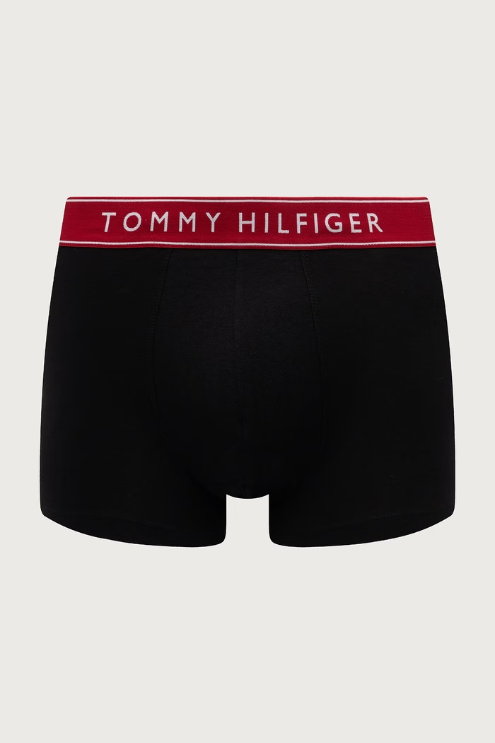 Odzież Tommy Hilfiger Bokserki dopasowane męskie z bawełną 5-pack UM0UM03899 czarny