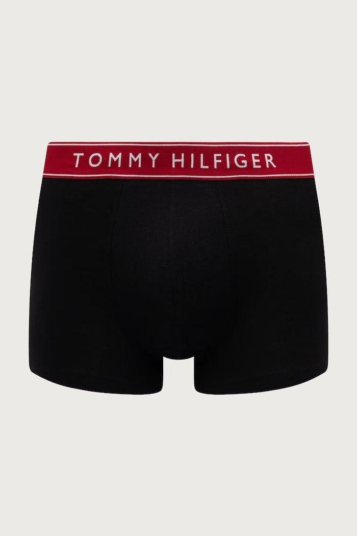 Odzież Tommy Hilfiger Bokserki dopasowane męskie z bawełną 5-pack UM0UM03899 czarny
