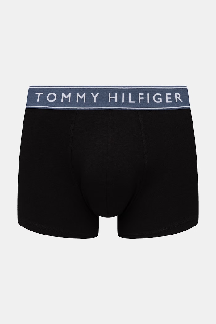 Tommy Hilfiger boxerky pánske s bavlnou 5-pak čierna UM0UM03899