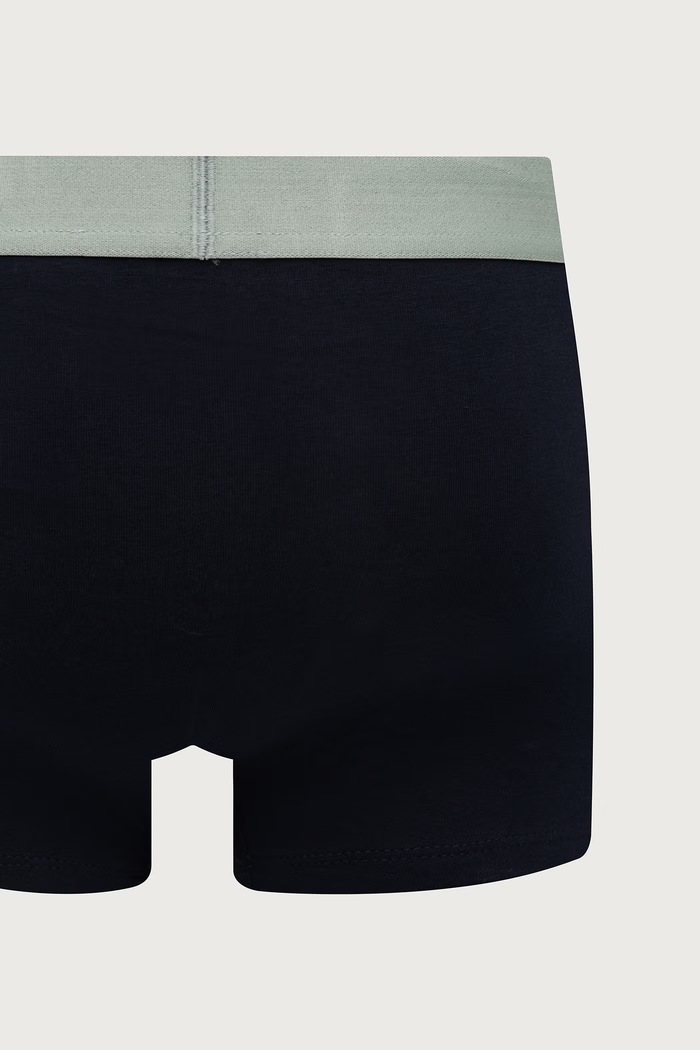 Tommy Hilfiger priliehavé boxerky pánske bavlnené s elastanom 3-pak UM0UM03908 tmavomodrá