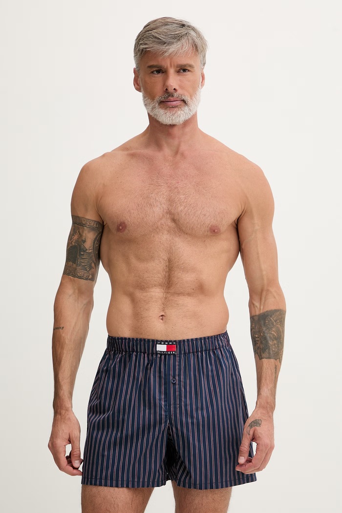 Tommy Hilfiger férfi pamut boxeralsó sötétkék UM0UM03904