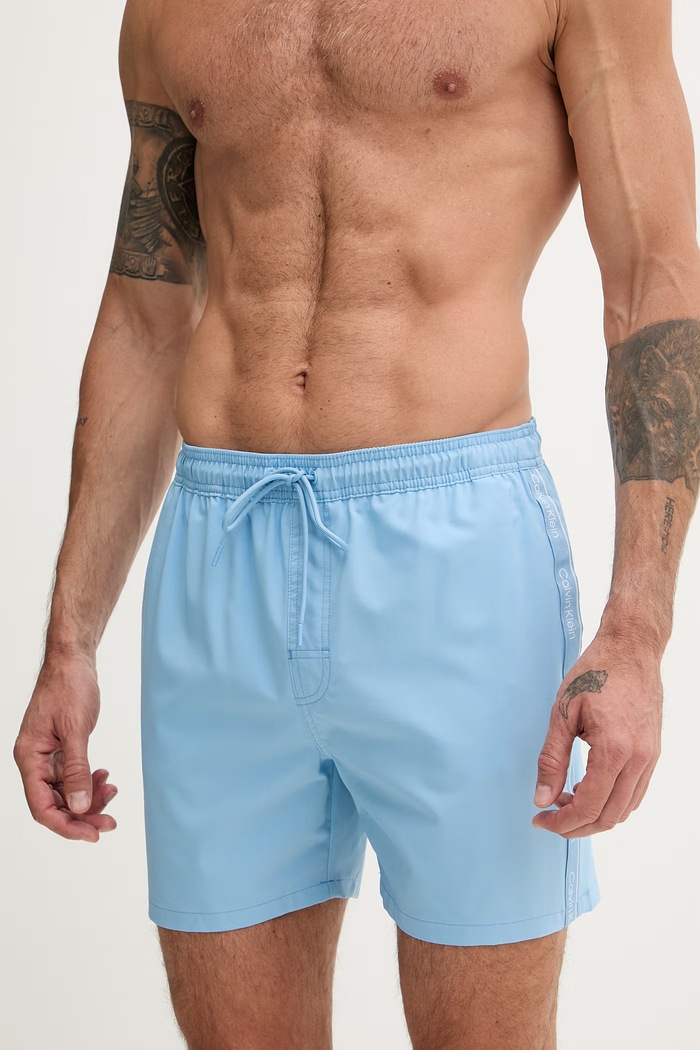 Calvin Klein plavecké šortky pánske LV00N61002 modrá SS26