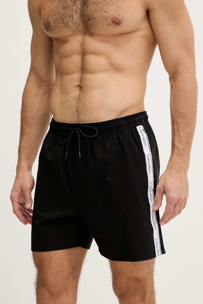 Calvin Klein plavecké šortky pánske LV00N61002 čierna SS26