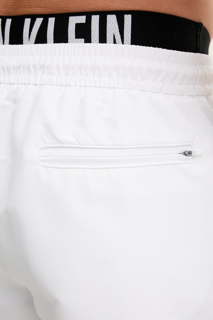 Calvin Klein pantaloni scurți de baie bărbați LV00N61015 alb