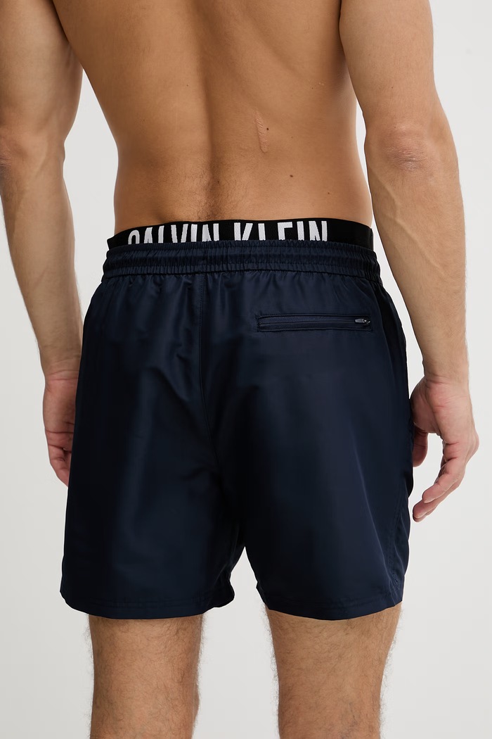 Îmbrăcăminte Calvin Klein pantaloni scurți de baie bărbați LV00N61015 bleumarin