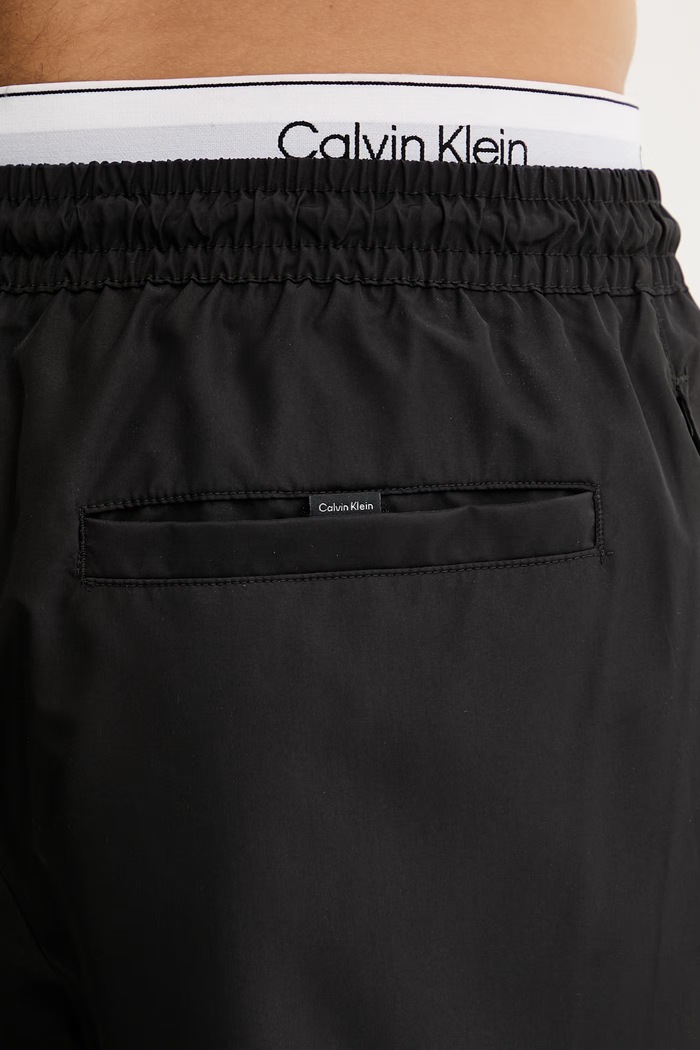 Calvin Klein plavecké šortky pánske čierna LV00N61023