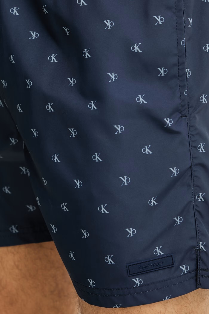 Calvin Klein szorty kąpielowe męskie granatowy LV00N61027