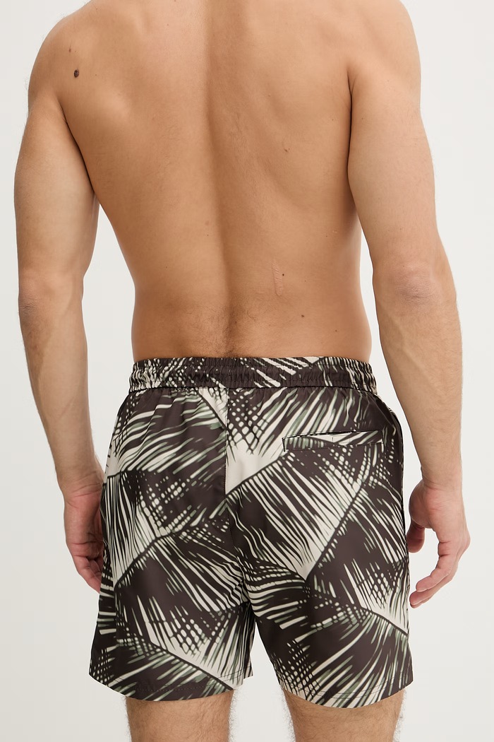 Îmbrăcăminte Calvin Klein pantaloni scurți de baie bărbați LV00N61027 maro