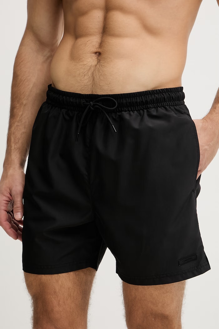 Calvin Klein plavecké šortky pánske LV00N61027 čierna SS26