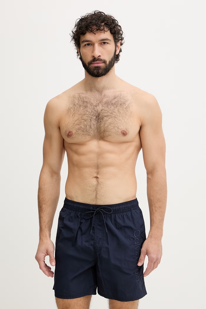 Calvin Klein plavecké šortky pánske tmavomodrá LV00N61029