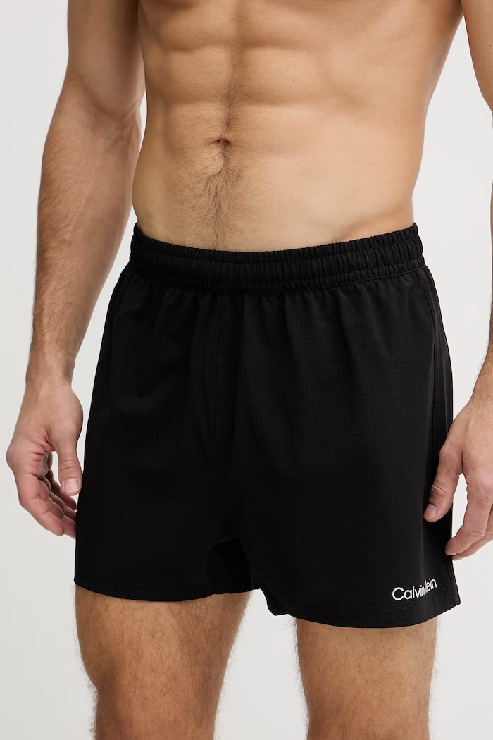 Calvin Klein plavecké šortky pánske LV00N61034 čierna SS26