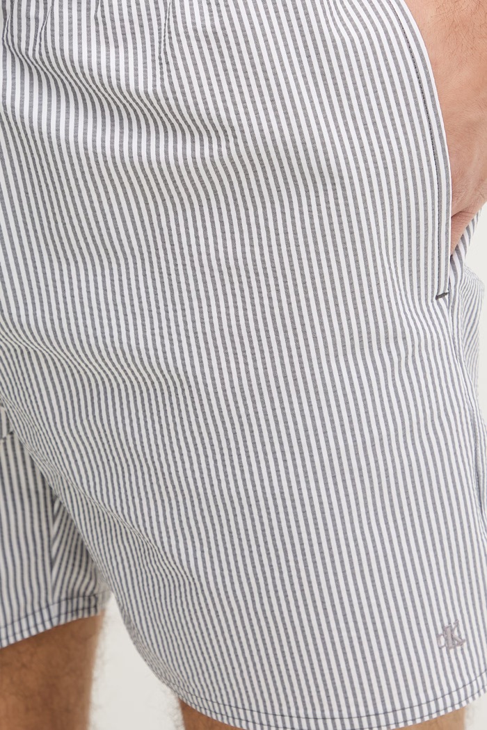 Calvin Klein plavecké šortky pánske sivá LV00N61040