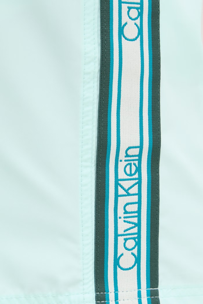 Calvin Klein plavecké šortky pánske tyrkysová LV00N61042