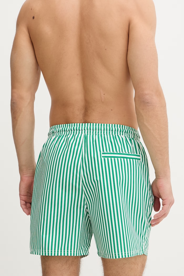 Oblečenie Calvin Klein plavecké šortky pánske LV00N61045 zelená