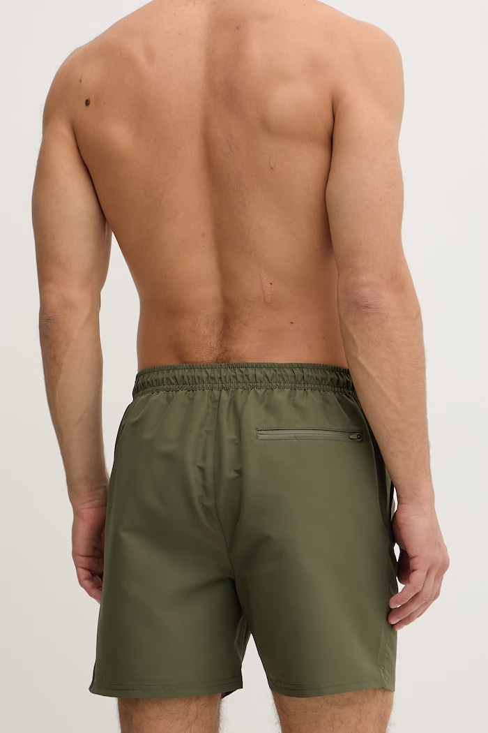 Oblečenie Calvin Klein plavecké šortky pánske LV00N61047 zelená
